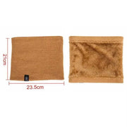 Stay Cozy and Stylish with Our Windproof Knitted Scarf - Perfect for Winter Sports and Outdoor Adventures!