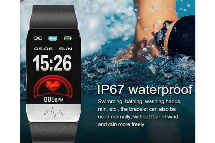 Revolutionary Smart Watch with Body Temperature Monitoring, Heart Rate Tracking, GPS, and Bluetooth Connectivity - Perfect for Fitness Enthusiasts!