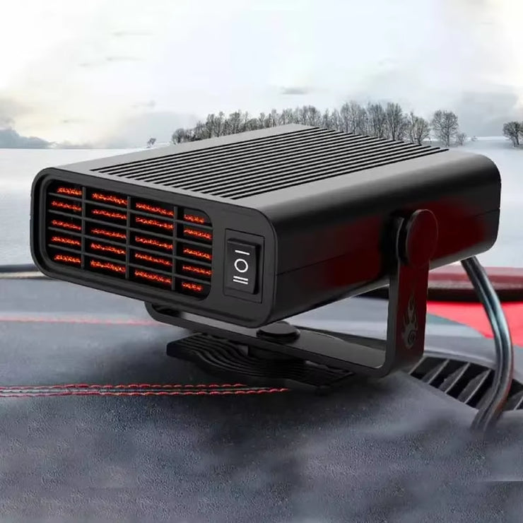 Stay Warm This Winter with Our Powerful 200W 12V/24V Electric Car Heater Fan - Perfect for Quick Windshield Defrosting and Demisting!