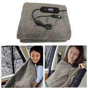 Stay Cozy on the Road: 12V Electric Heated Car Blanket with Smart Temperature Control
