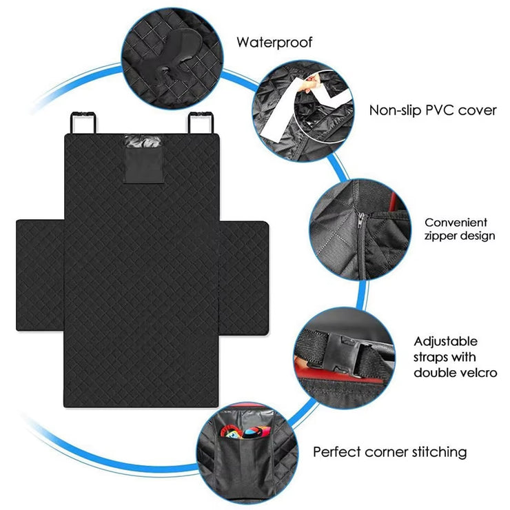 Ultimate Car Pet Mat - Waterproof Dog Cushion for Safe and Clean Travel