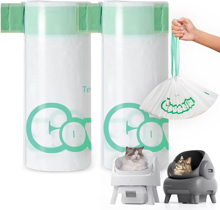 50 Count 27" X 13" Cat Litter Box Bags, Neakasa M1 and Petpivot Litter Bags, Aut