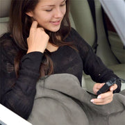 Stay Cozy on the Road: 12V Electric Heated Car Blanket with Smart Temperature Control