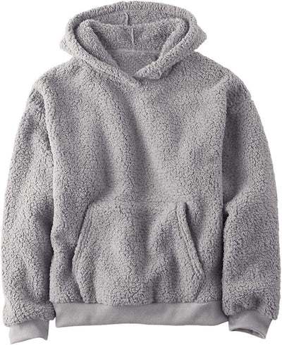 Cozy and Stylish Sherpa Hoodies for Boys and Girls - Perfect Fleece Pullover Outfits for Kids