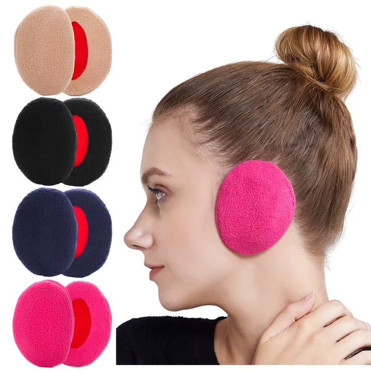 Ultimate Comfort: Unisex Winter Fleece Ear Warmers - Soft, Thick, and Windproof Earmuffs for Men, Women, and Kids