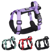 Ultimate Anti-Escape Dog Harness with Handle - Reflective Nylon Vest for Small to Medium Dogs, Perfect for French Bulldogs and Walking Adventures