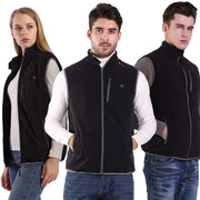 Stay Warm in Style with the Prosmart Lightweight Heated Vest - Polar Fleece Comfort and USB Rechargeable Power