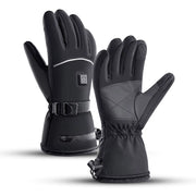 Stay Warm and Comfortable This Winter with Our Electric Heated Gloves for Motorcycles - Waterproof, Rechargeable, and Perfect for Snowmobiling!
