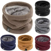 Stay Cozy and Stylish with Our Windproof Knitted Scarf - Perfect for Winter Sports and Outdoor Adventures!