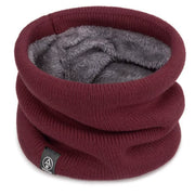 Stay Cozy and Stylish with Our Windproof Knitted Scarf - Perfect for Winter Sports and Outdoor Adventures!