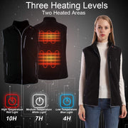 Stay Warm in Style with the Prosmart Lightweight Heated Vest - Polar Fleece Comfort and USB Rechargeable Power