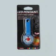 Illuminate Your Dog's Safety with Our Waterproof USB Rechargeable LED Flashing Light Pendant - Perfect for Night Walks and Outdoor Adventures!