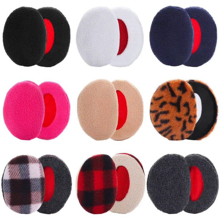 Ultimate Comfort: Unisex Winter Fleece Ear Warmers - Soft, Thick, and Windproof Earmuffs for Men, Women, and Kids